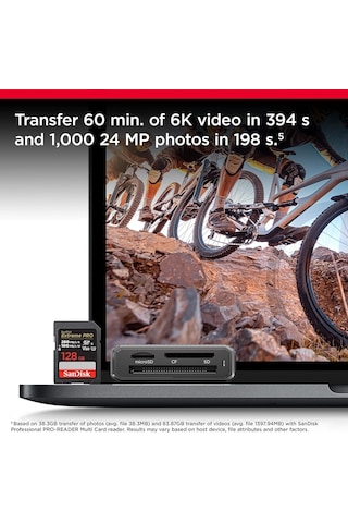 Sandisk Extreme Pro Sdxc Uhs-ıi Hafıza Kartı V60 512 Gb 280 Mb/s