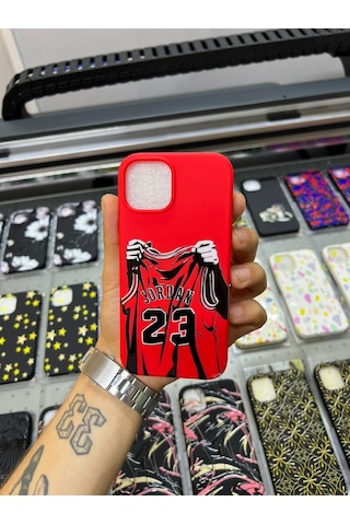 Apple Uyumlu iPhone 8 Plus Michael Jordan Lansman Telefon Kılıfı