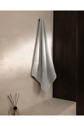 Madame Coco Celine %100 Pamuk Banyo Havlusu - Gri - 70x140 Cm 8684427342695 Çok Renkli