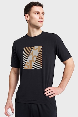 Lescon Erkek Kısa Kol T-shirt 26y-1167 Siyah