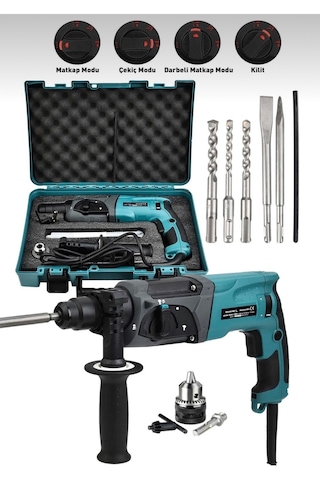 4500w Çelik Şanzuman Bakir Sargılı 2-28 Kırıcı Delici Hilti