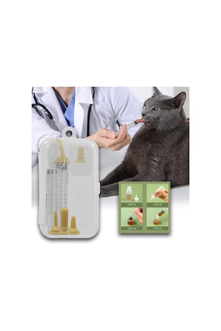 Homyl Hamster Kitten Tavşanlar Için Pet Yenidoğan Süt Sarı