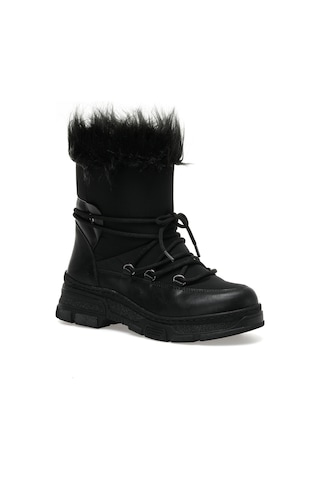 İnci MARALA.Z 2PR Siyah Kadın Kar Botu Siyah