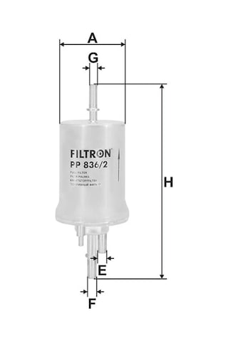 Pp836/2 - Yakıt Filtresi - Filtron