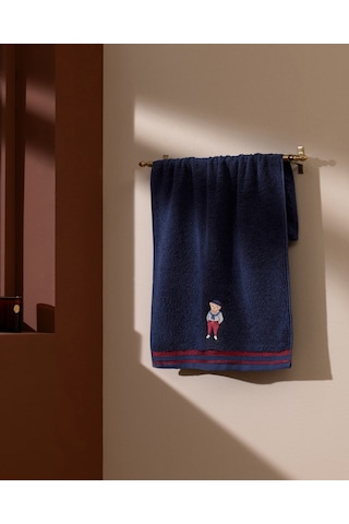 Billie %100 Pamuk Yüz Havlusu - Lacivert - 50x70 Cm 8684427346242 Çok Renkli