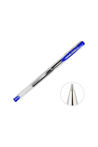 Uni-ball Signo Dx Um-151 Mavi Jel Kalem 0.7 Mm - 12 Adet Toptan Paket