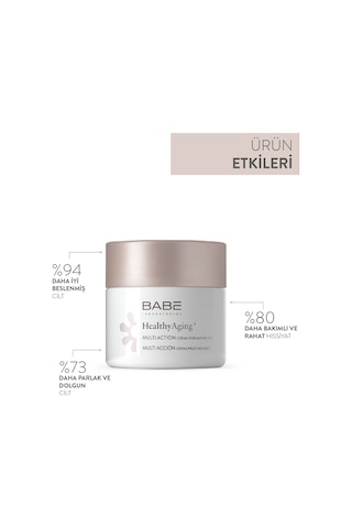Babe Healthyaging+ Multi Action Cream 50ml - Besleyici Yüz Bakım Kremi
