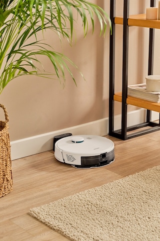 Homend Alex Laser 1291H Moplu ve Haritalamalı Akıllı 5 Kpa Robot Süpürge Beyaz