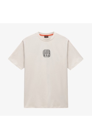 Napapijri Yukis Erkek Beyaz T-shirt Np0a8925n1j1 Beyaz