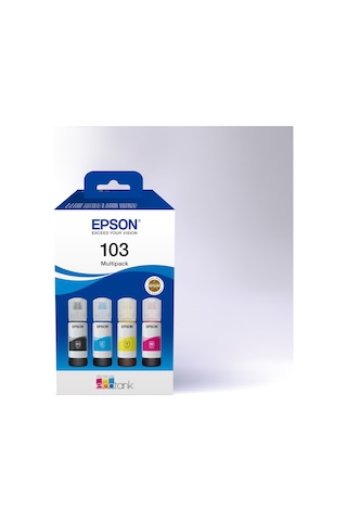 Epson 103 Ecotank C13T00S64A 4 Renkli Çoklu Paket
