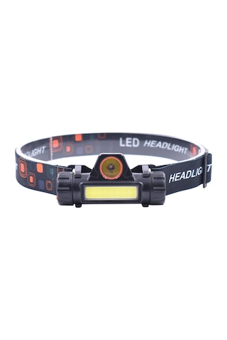 Suofeng K51 Usb Şarjlı Şapka Feneri - 1200mah Li-pil, Mıknatıslı, Ipx4 Su Geçirmez, Fokus Ve Geniş Aydınlatma Modu, Ergonomik Tasarım Siyah