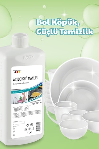 Actodish Manuel Bulaşık Deterjanı 1 L