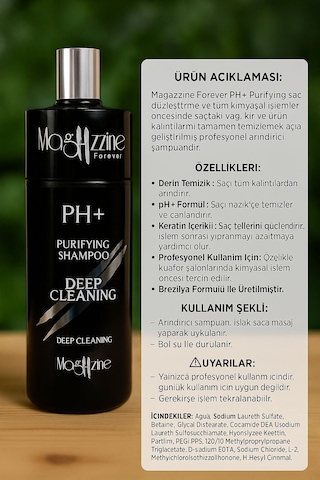 Magazizne Derin Temizleme Şampuanı Tüm Saç Tipleri