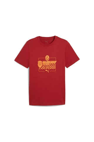 Puma Galatasaray Ftblculture Erkek Tişört 782916 01 KIrmızı