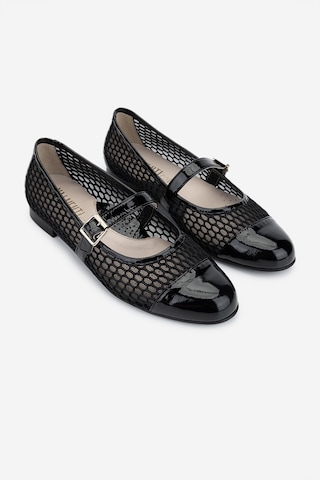 Valmenti Kadın Hakiki Deri Comfort Ayakkabı 611 H10037-386 Bn Ayk Y25 Black / Black Siyah