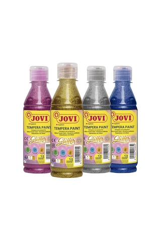 Jovı 517 Guaj Boya Simli 250ml Gümüş Çok Renkli