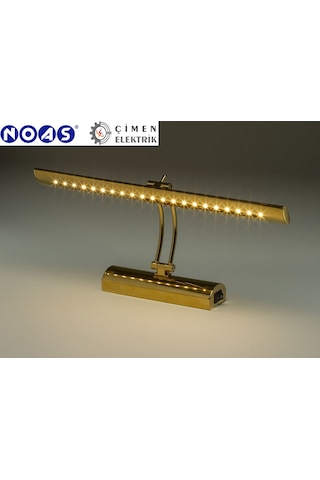 Noas Yl85 2702 Gold Kasa Madrid Led Aplik 7w 3200k Gün Işığı Gold