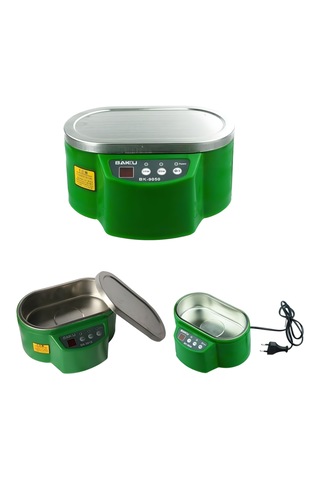 Baku 9050 Ultrasonik Temizleme Makinesi 0,5 L Bord, Takı, Gözlük Ve Kartuş Yıkama 40 Khz 1
