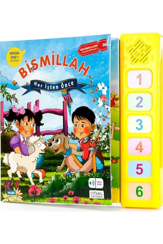 Konuşan Kitap - Bismillah Her Işten Önce Çocuk Dini Eğitim Seti