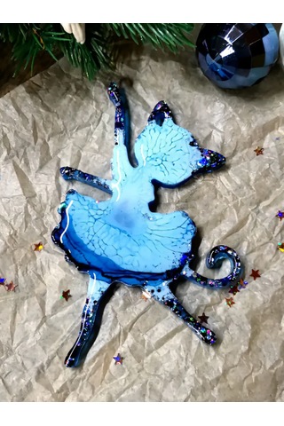 Astra Epoxy Silikon Kalıp "balet Kedi" 270831456