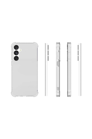 Galaxy Uyumlu A55 Kılıf Nitro Anti Shock Silikon - Renksiz Renksiz Renksiz