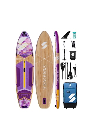Coral Queen Ultra Stabil Şişme Paddle Board Sup Seti 351x89x15 Cm