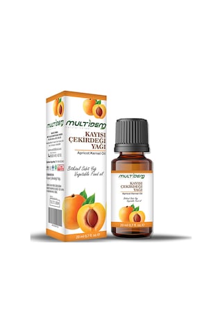 Multidem Kaysı Çekirdeği Sabit Bitkisel Yağ  2x 20 ml