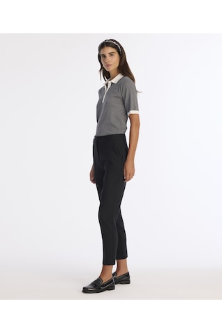 Yargıcı Tapered Normal Bel Pantolon 25kkpn3048x 001 Siyah