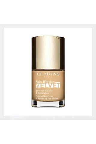 Clarins Skin Illusion Velvet 105N 30 ML Matlaştırıcı Fondöten