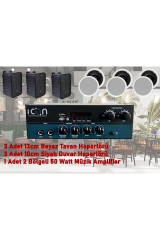 Tepesound Kafe Mağaza Ses Sistemi Takımı Tepesound Kafe Mağaza Ses Sistemi Takımı