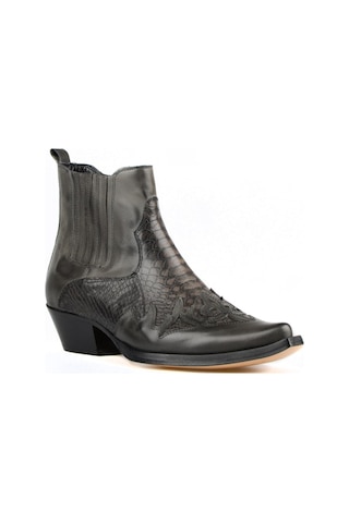 Footcourt Gri Erkek Western Kovboy Bot