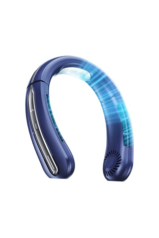 Lyon Asılı Boyu Fan Açık Taşını'dır Yapraksız Fan - Mavi