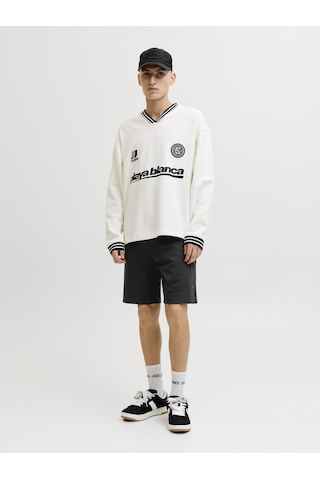Jack & Jones Erkek Ip Ile Baglamali Lastikli Bel Sort- Gordon - 12288632 Siyah