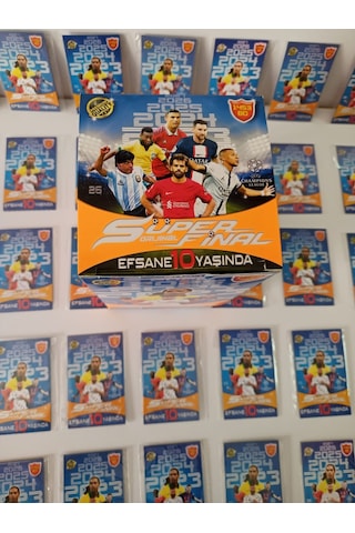 SÜPER FİNAL 2023 FUTBOLCU KARTLARI 200 POŞET 400 KART