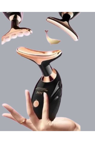 Serum Emilimini Artıran Yüz Masaj Cihazı Yeni Nesil Açık Lacivert