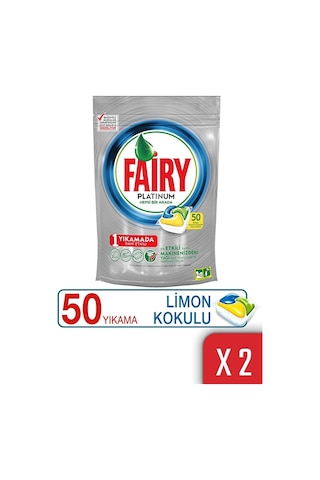 Fairy Platınum Bulaşık Makinesi Kapsülü 100 Yıkama