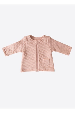 Organik Molo Hırka Pembe Pembe