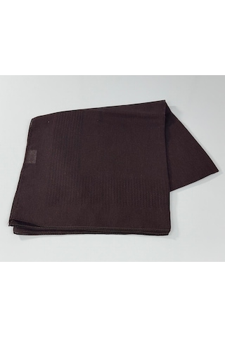 Miray Pano Pamuk Eşarp - 95 X 95 - 0620 Siyah-bordo