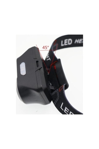 Northcity Br T200 T6 + Cob Led Şarjlı Kafa Feneri Açık Gri