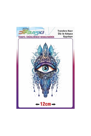 Ütü İle Kumaşa Yapışan Baskı 2280
