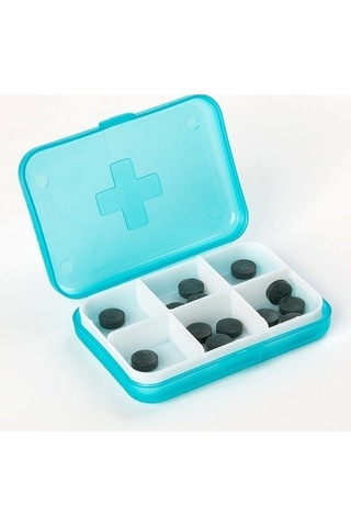 Tongxida Yuvalı Vitamin Mini Kırmızı Hap Düzenleyici Adet 6 2 Mf Bosphorus Taşınabilir Sones Kırmızı