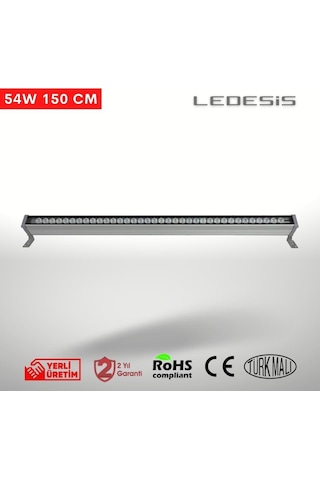 Ledesis Turkuaz Wallwasher Duvar Boyama 150cm 54w