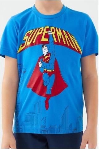 Superman Erkek Çocuk Kapri Takım Cobalt