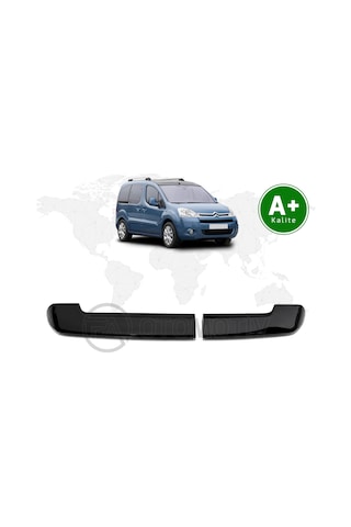 Citroen Berlingo Panelvan Bagaj Üstü Spoiler Parlak Siyah Çift Bagaj Kapaklı 2008 2018 Model