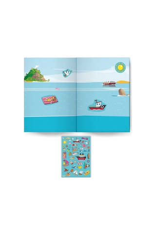 500 Sticker Kitabım Taşıtlar