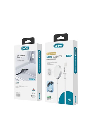 Go-Des GD-UC591 Apple Uyumlu iOS Watch Serisi Akıllı Saat Wireless Type-C Şarj Kablosu