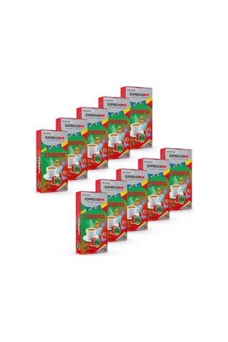 Espressomm® Single Origin Ethiopia Alüminyum Kapsül Kahve 100 Adet