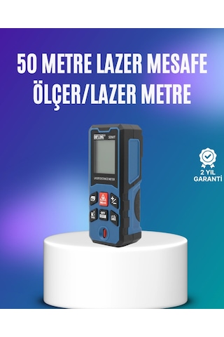 Mey Najmaddin Dijital Lazer Mesafe Ölçüm Cihazı İnşaat Ve Ev Kullanımı Najmaddin 0 - 300 MM