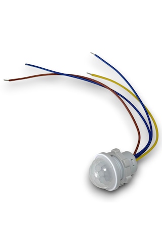 Pır Hareket Sensörü 220v - 20cm Kablolu