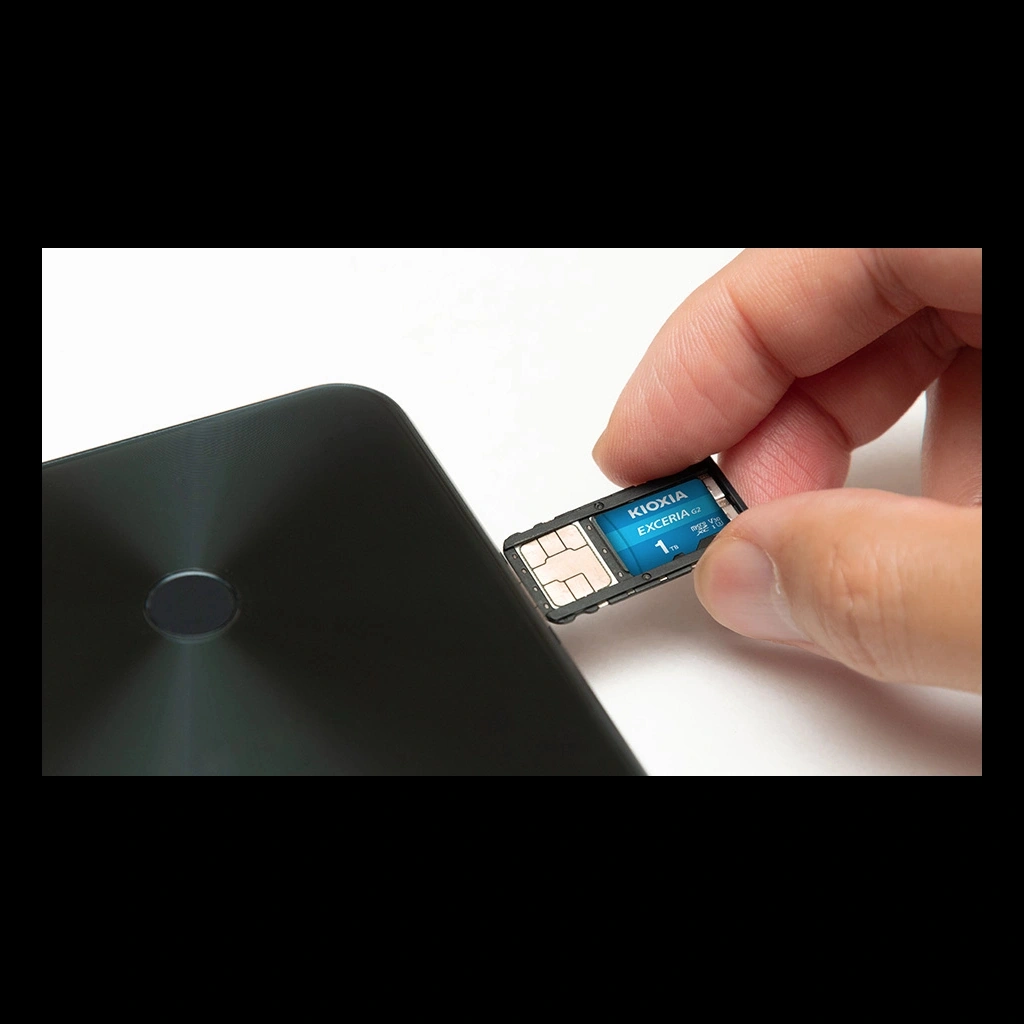 Kıoxıa 1tb Exceriag2, Lmex2l001tg2 U1 V30 4k, Cl10, 100mb/s, Microsd Kart Bellek Sd Adaptörlü